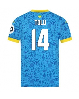 Billige Fotballdrakt Wolves Tolu Arokodare #14 Replika Tredjedrakt 2025-26 Kortermet Billige Fotballdrakt Wolves Tolu Arokodare #14 Replika Tredjedrakt 2025-26 Kortermet